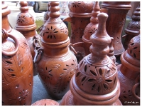 Vases at a very small Souk/market