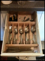 silverware drawer organizer