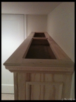 Painted Hutch Top